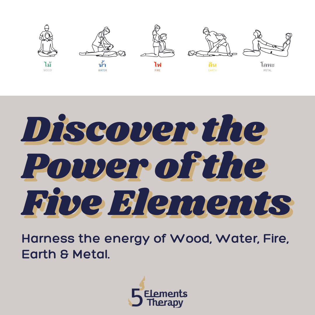 5 Elements Therapy, Thai Massage, Joseph Martino, 5 Element Massage, Thai Massage Milton, Joseph Martino Fitness, 5 Elements, Five Elements